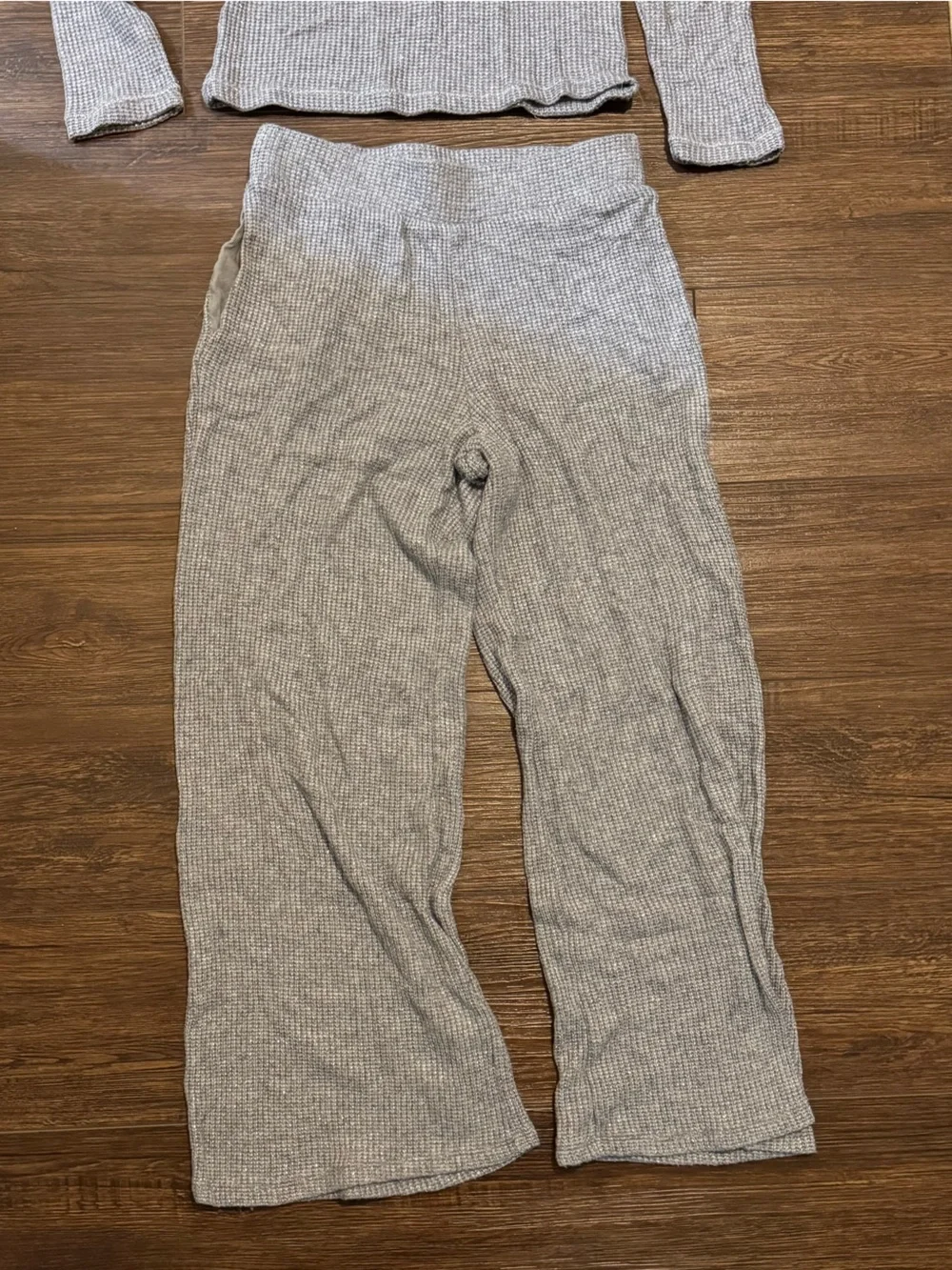 Express Heather Gray two piece set